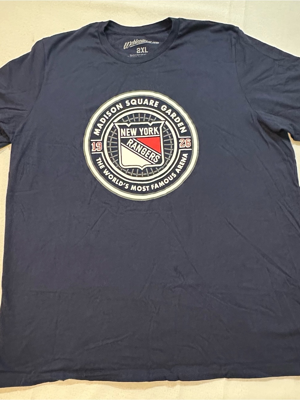 NY Rangers Madison Square Garden Graphic Tee 2XL